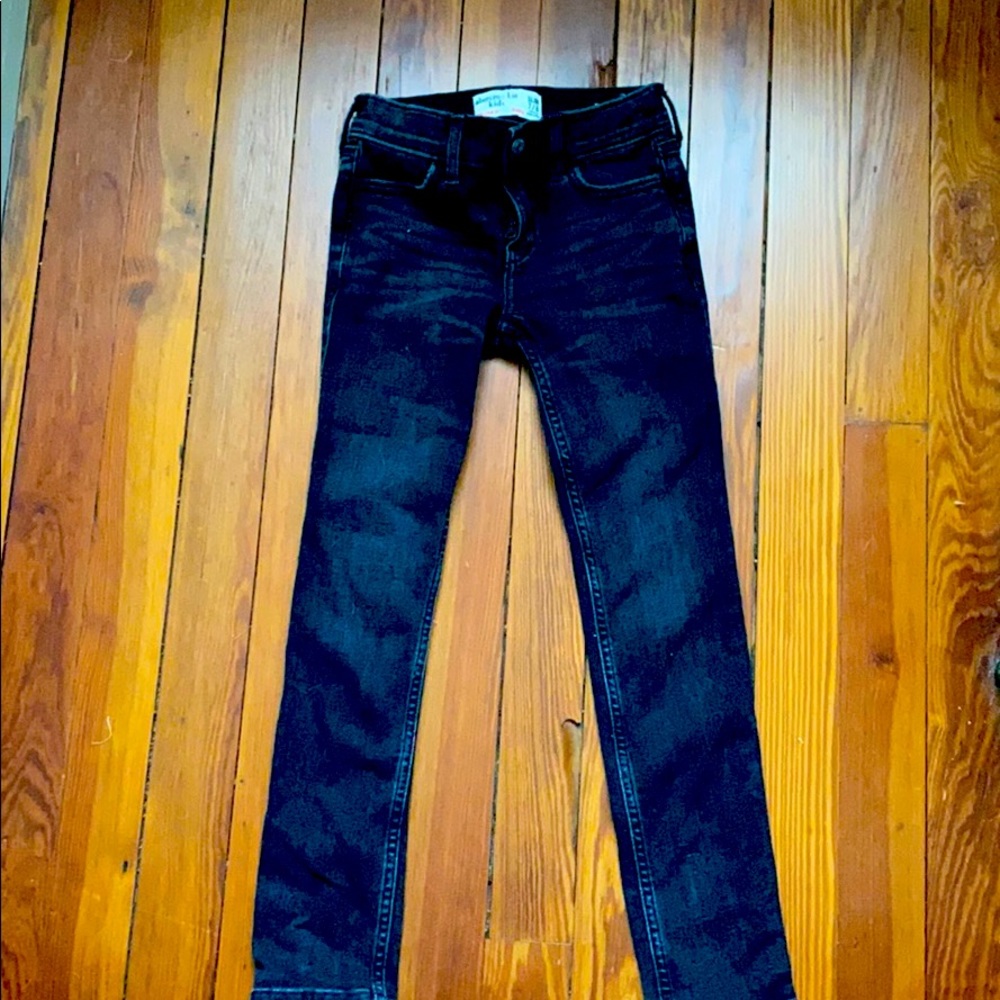 abercrombie Girls High Rise Super Skinny Jeans 7/8